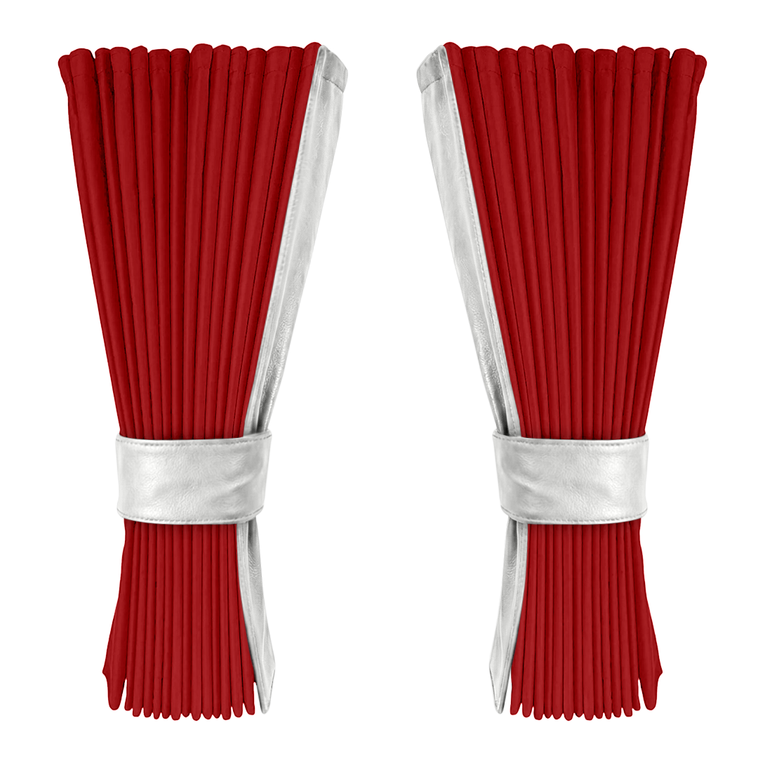 Gardin vinrød alcantar med nappa