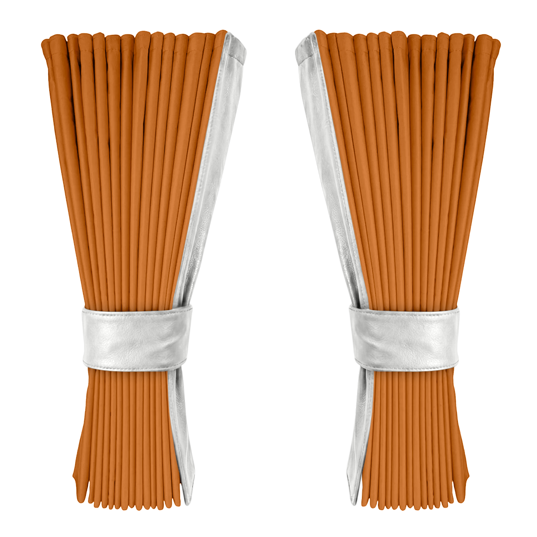 Gardin cognac alcantar med nappa