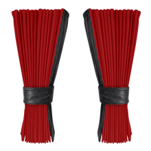 Gardin vinrød alcantar med nappa