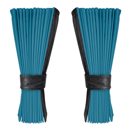 Gardin tropicalblå alcantar med nappa