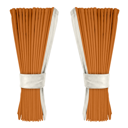 Gardin cognac alcantar med nappa