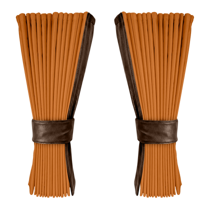 Gardin cognac alcantar med nappa