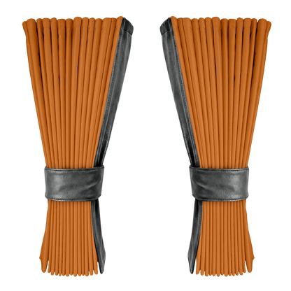 Gardin cognac alcantar med nappa