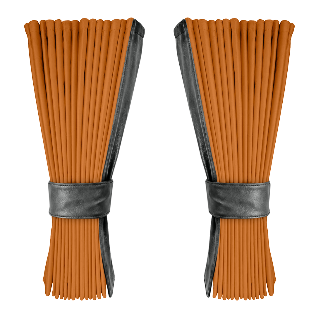 Gardin cognac alcantar med nappa