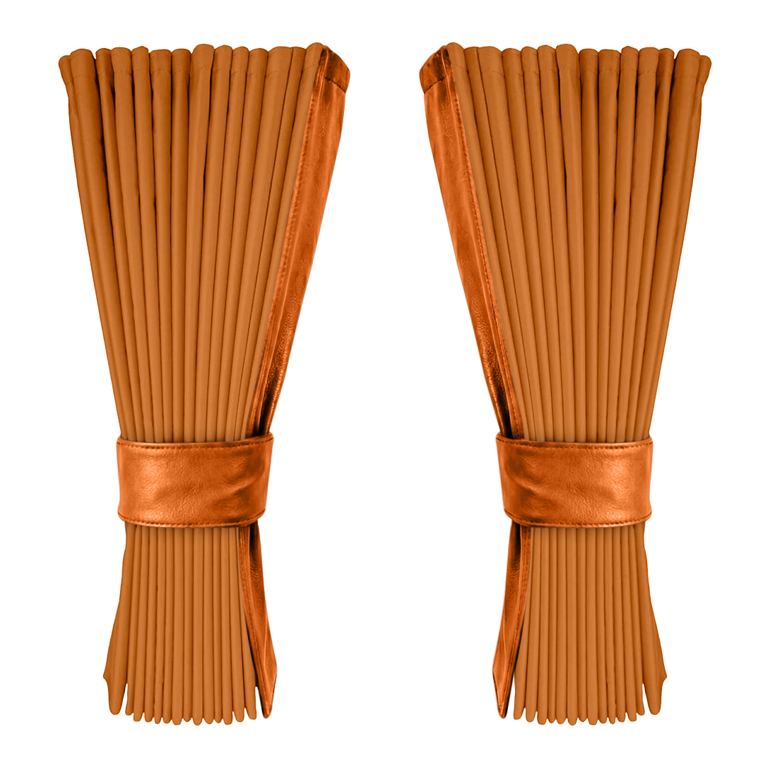 Gardin cognac alcantar med nappa