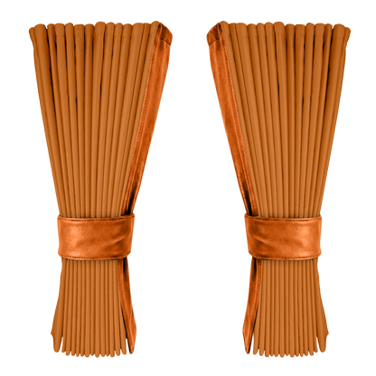 Gardin cognac alcantar med nappa