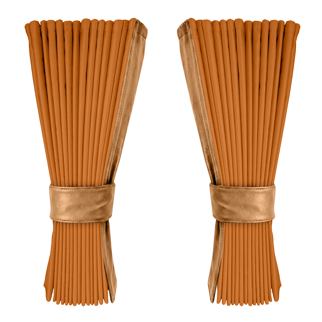 Gardin cognac alcantar med nappa