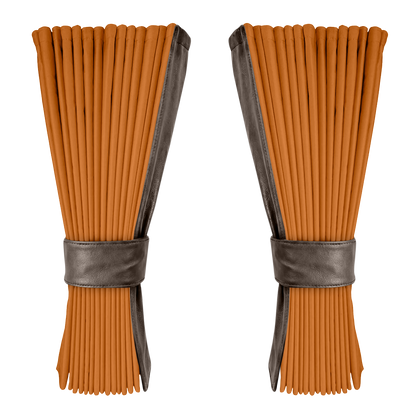 Gardin cognac alcantar med nappa