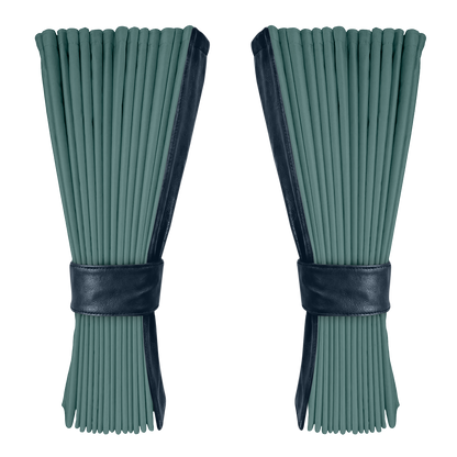 Gardin aronagrøn alcantar med nappa