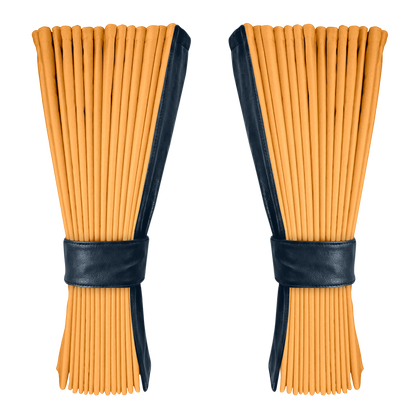 Gardin sennepsgul alcantar med nappa