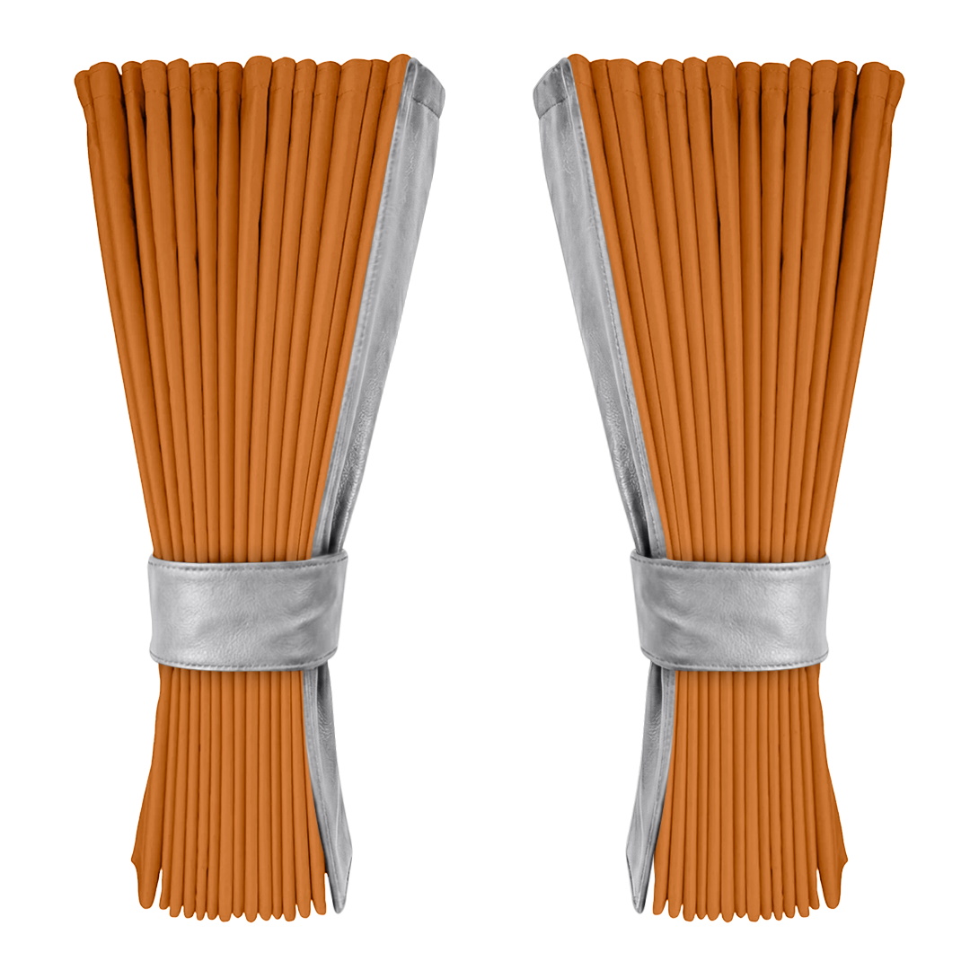 Gardin cognac alcantar med nappa