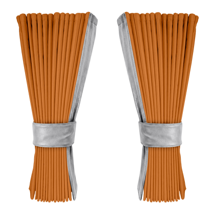 Gardin cognac alcantar med nappa