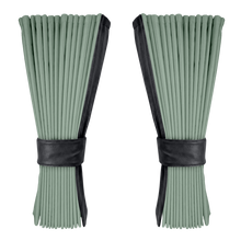 Gardin salviegrøn alcantar med nappa