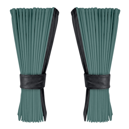 Gardin aronagrøn alcantar med nappa