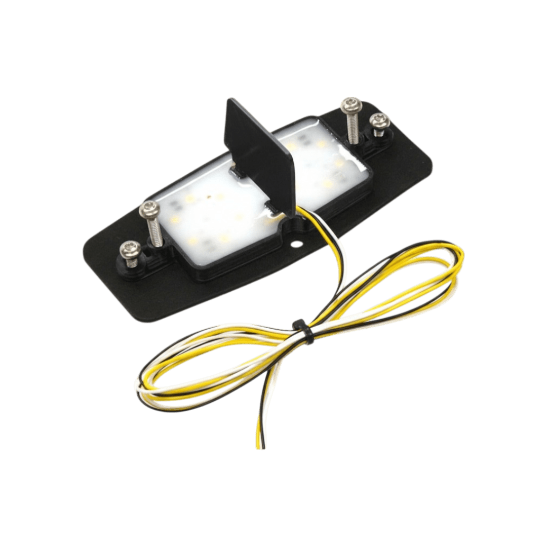 Double - burner LED 24V - Klar glas - KJoF - Dual color Gul / Xenon hvid - 