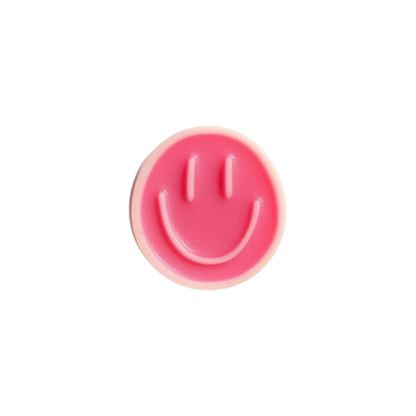 Pin pink smiley
