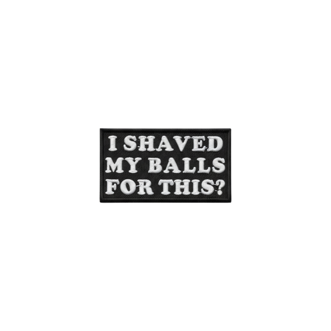 Pin shaved my b*lls