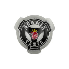 Frontemblem Scania vabis sort - Hvid