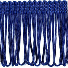 Frynse loop mørkeblå - 5cm