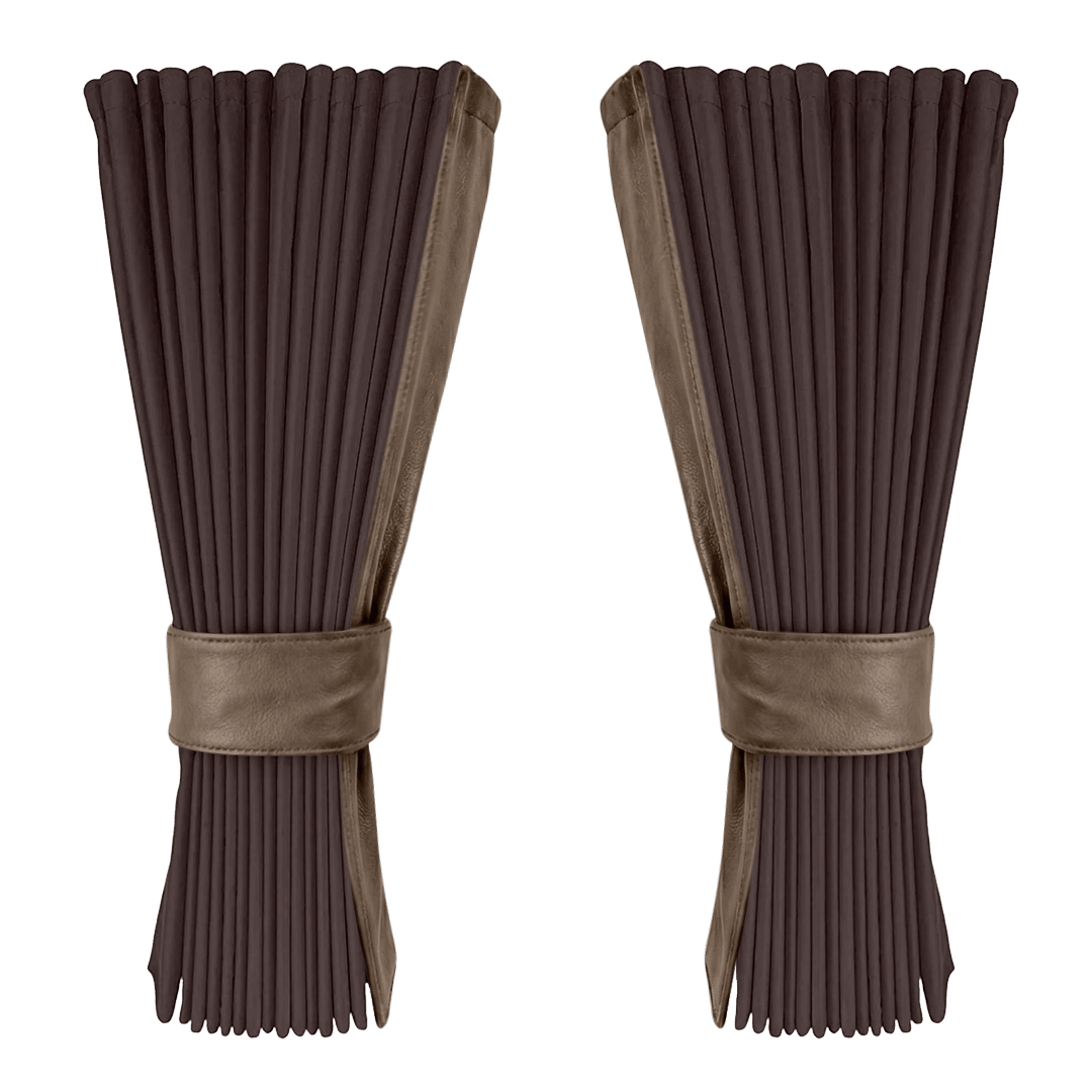 Gardin anthracite alcantar med nappa - Muldvarp - KJoF - 