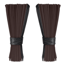 Gardin anthracite alcantar med nappa - Sort - KJoF - 