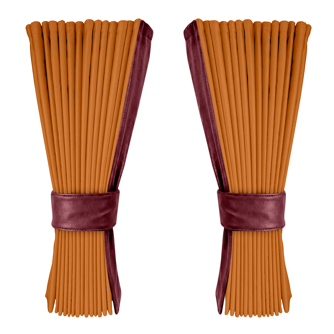 Gardin cognac alcantar med nappa - Bordeaux - KJoF - 