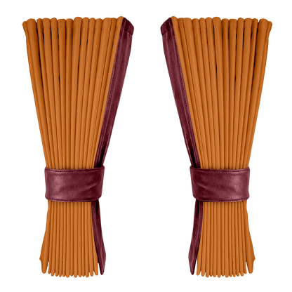 Gardin cognac alcantar med nappa - Bordeaux - KJoF - 
