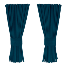 Gardin denimblå alcantar - KJoF - 