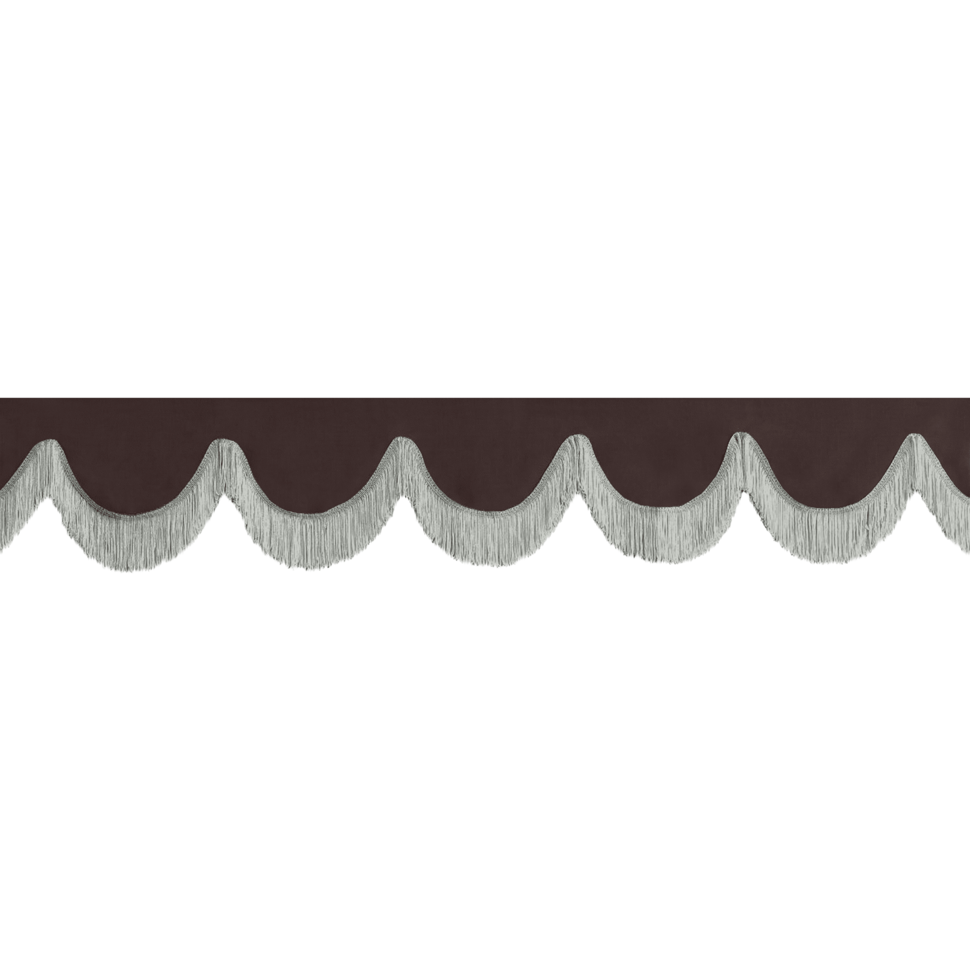 Gardin forrude alcantar anthracite - 12cm - KJoF - Grå - 5cm