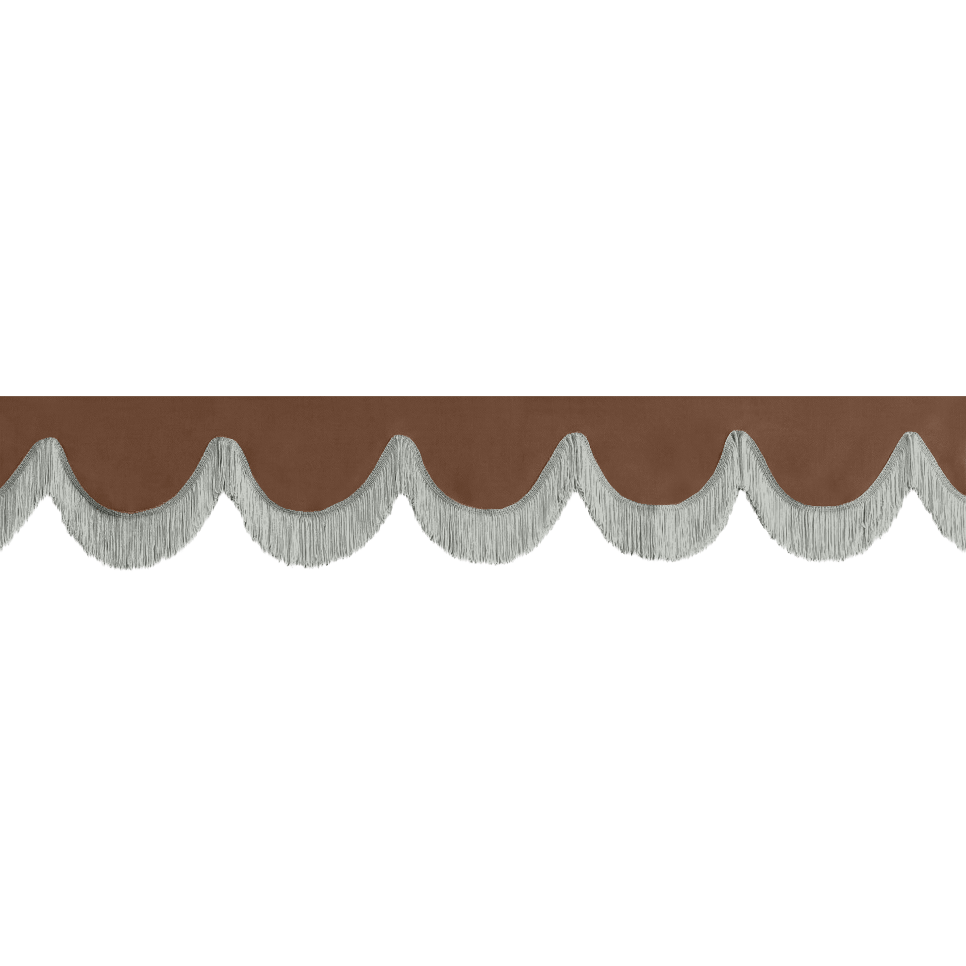 Gardin forrude alcantar dune - 12cm - KJoF - Grå - 5cm