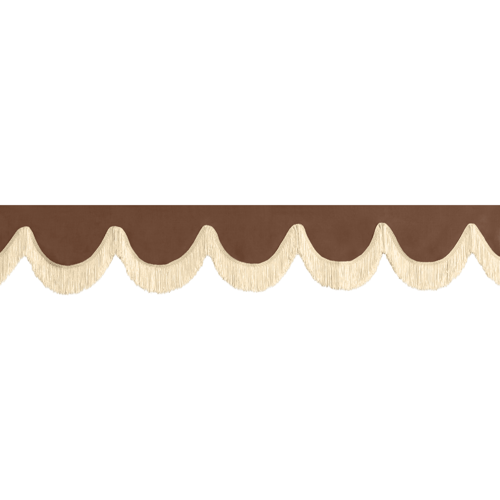 Gardin forrude alcantar dune - 12cm - KJoF - Beige - 5cm