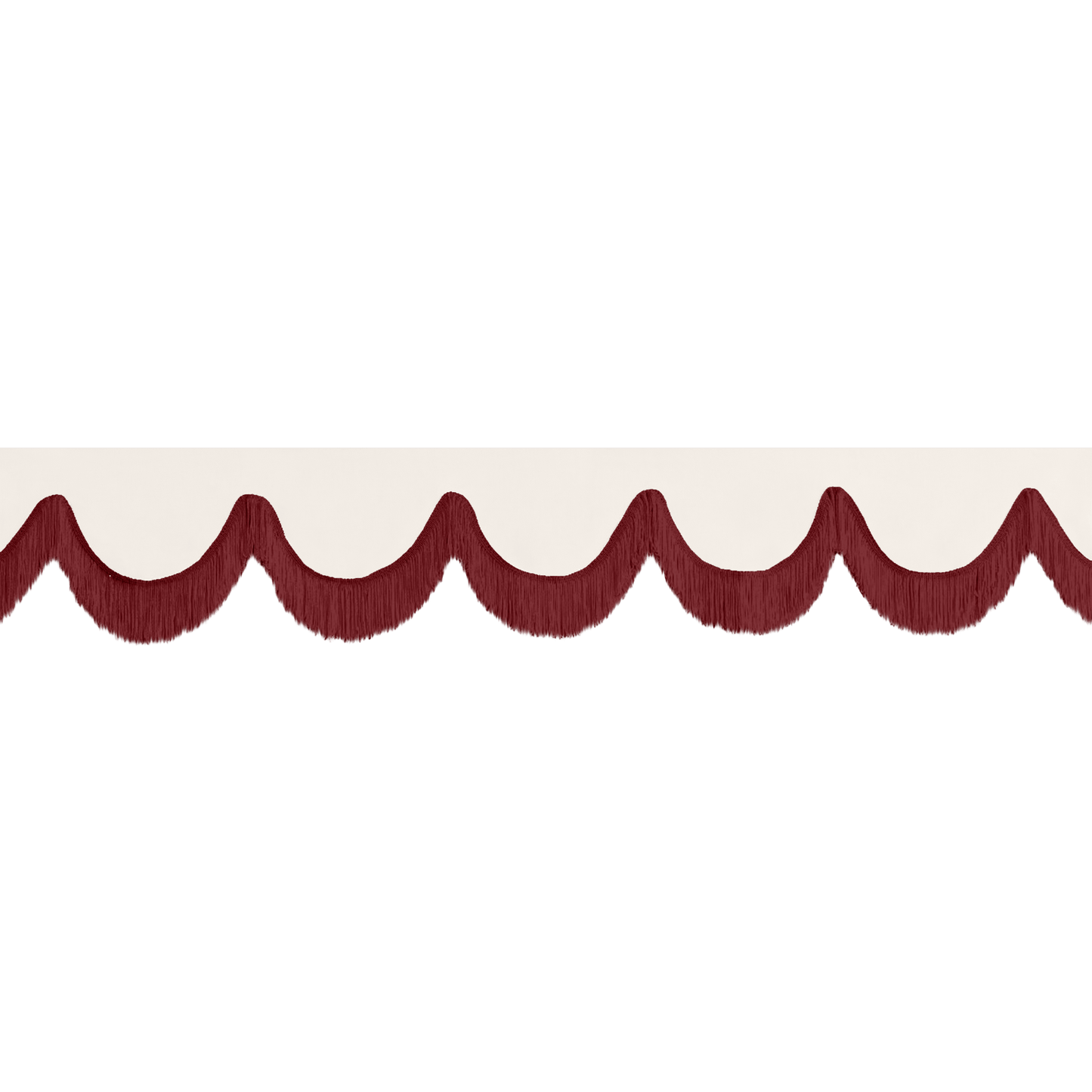 Gardin forrude alcantar hvid - 12cm - KJoF - Bordeaux - 5cm