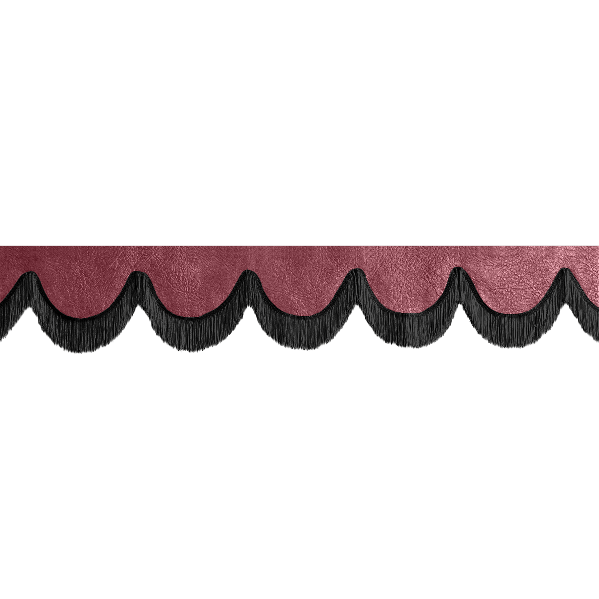 Gardin forrude nappa bordeaux - 12cm