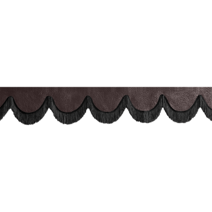 Gardin forrude nappa mokkabrun - 12cm