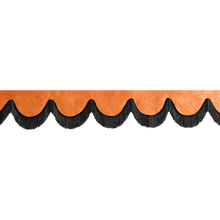 Gardin forrude nappa orange - 12cm