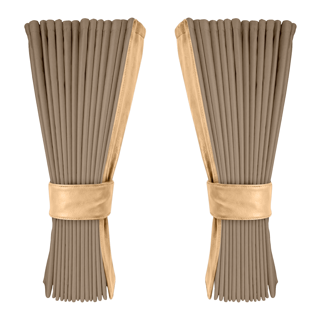 Gardin fossilgrå alcantar med nappa - Beige - KJoF - 