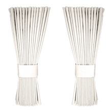 Gardin hvid alcantar