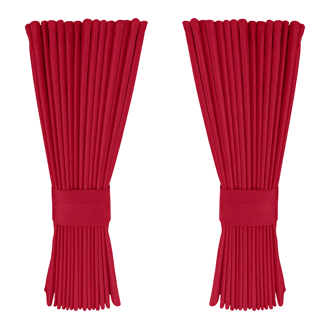 Gardin rød alcantar