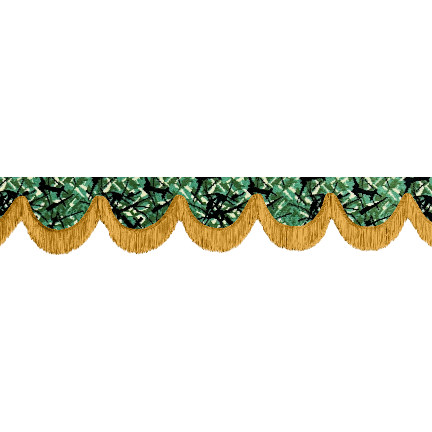 Gardin forrude busplys grøn