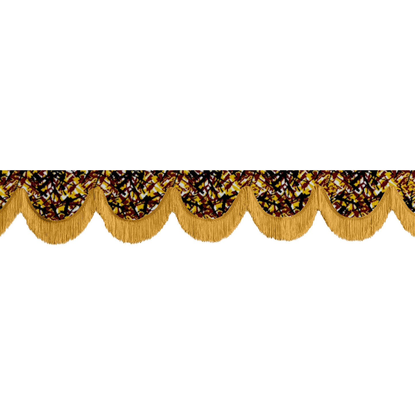 Gardin forrude busplys gul