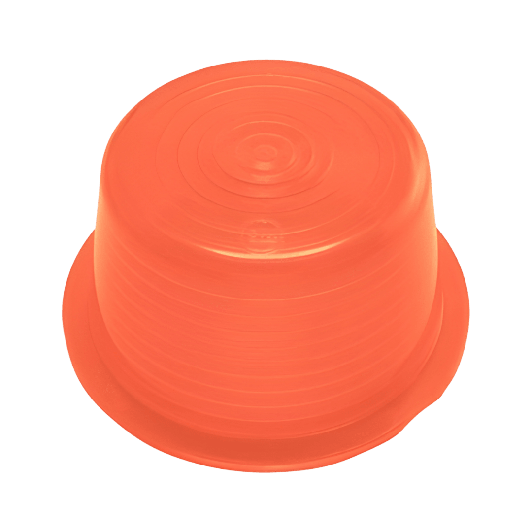 Gyllelygte løst glas - Orange - KJoF - 