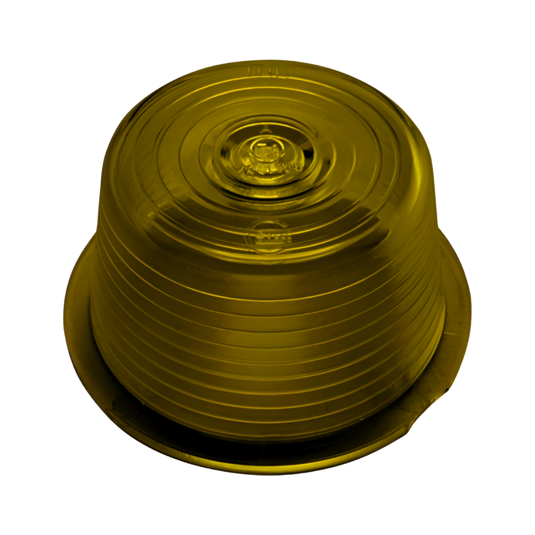 Gyllelygte løst glas - Smoked gul - KJoF - 
