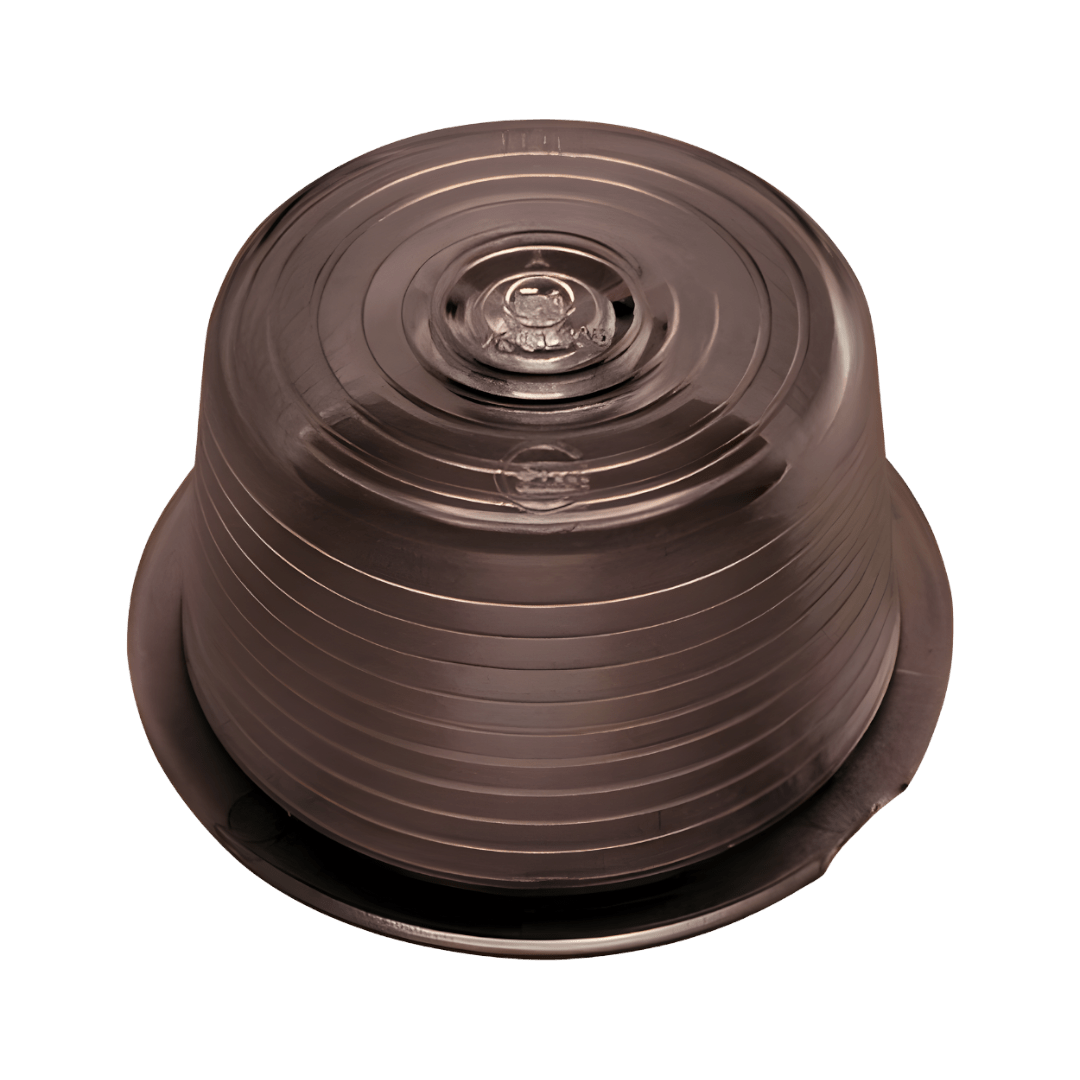 Gyllelygte løst glas - Smoked - KJoF - 