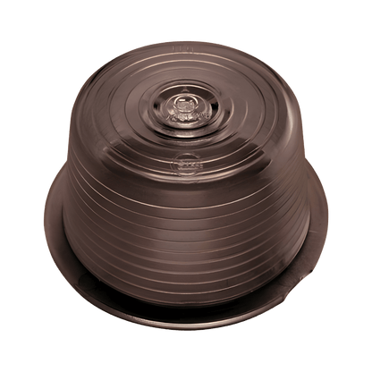 Gyllelygte løst glas - Smoked - KJoF - 