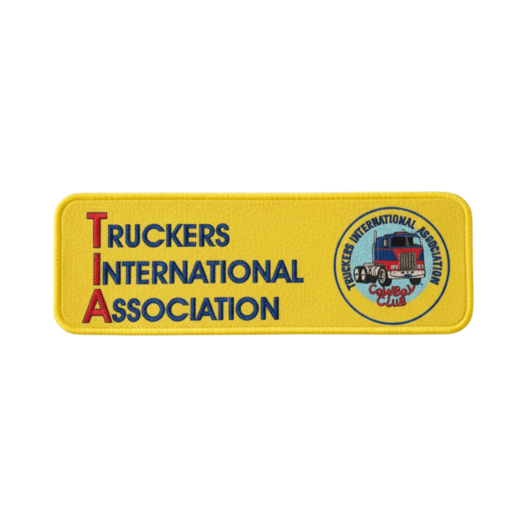 KJoF - Truckers international association - Instrumentbords måtte 60 x 20 cm -