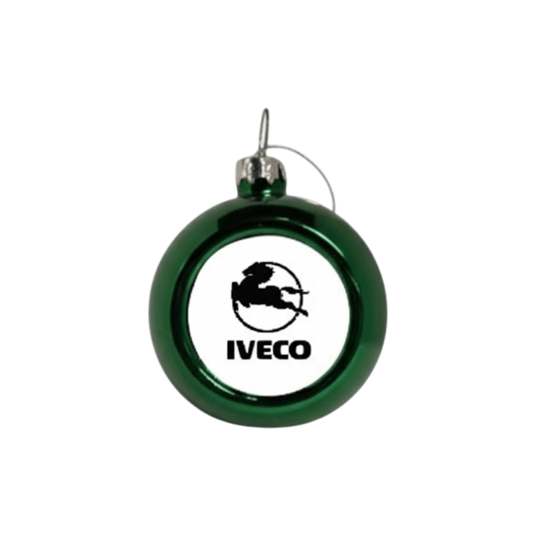 Julekugler - Iveco - KJoF - Grøn - 