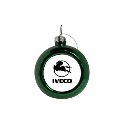 Julekugler - Iveco - KJoF - Grøn - 