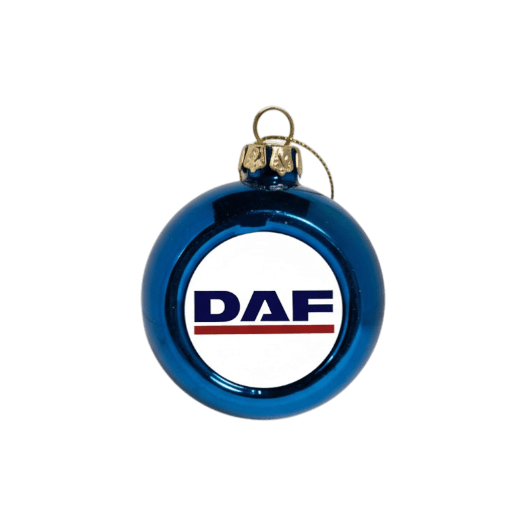 Julekugler - Daf - KJoF - Blå - 