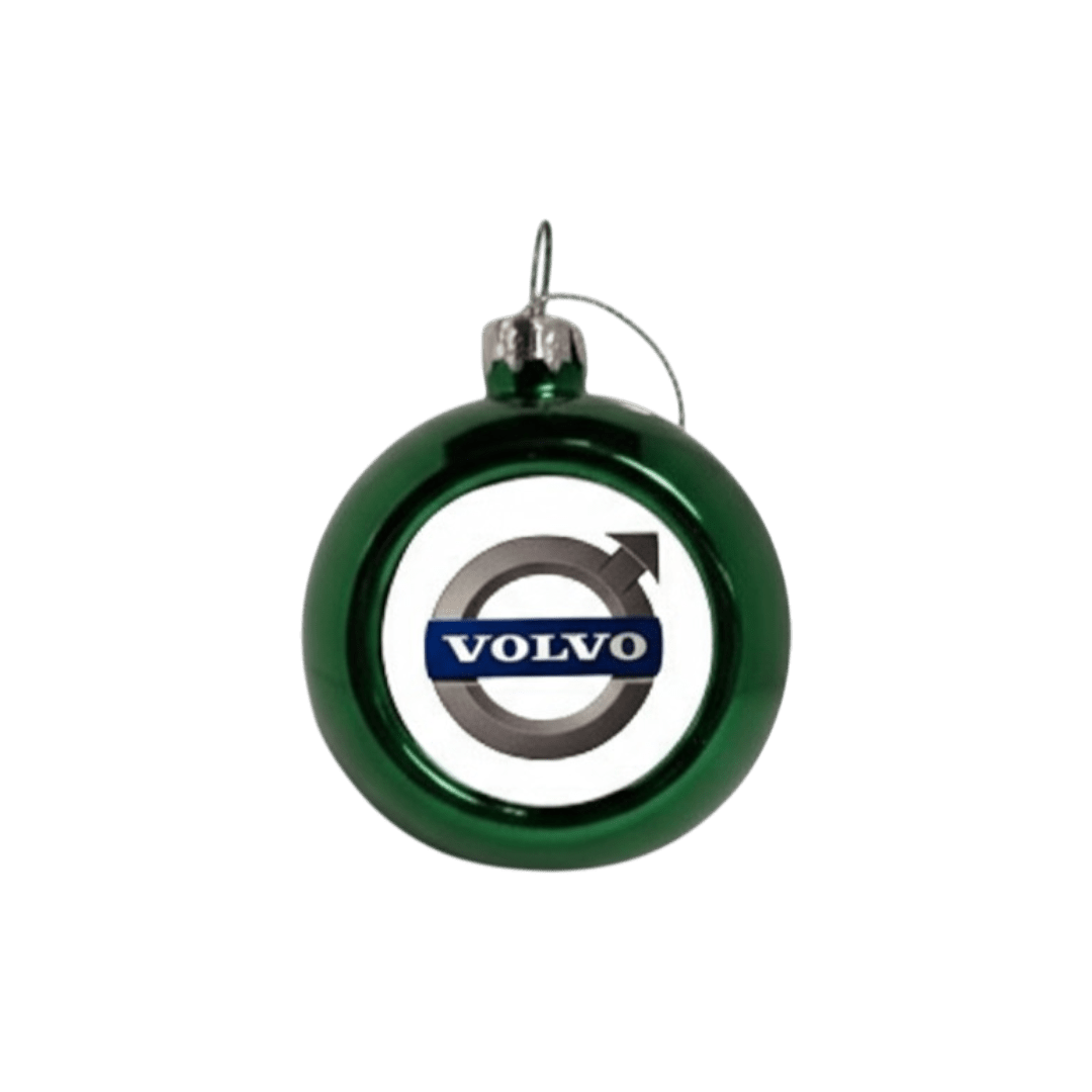 Julekugler - Volvo - KJoF - Grøn - 