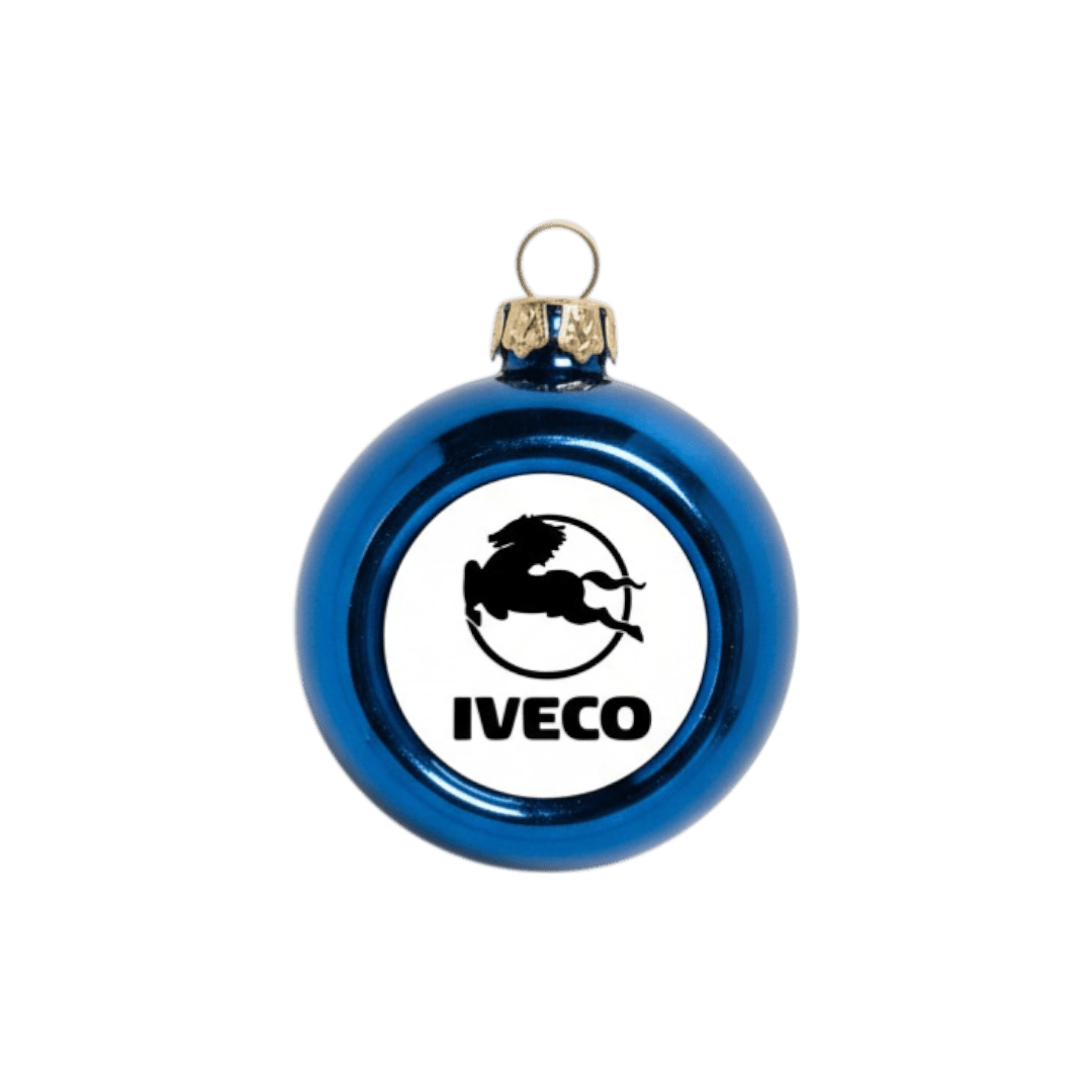 Julekugler - Iveco - KJoF - Blå - 